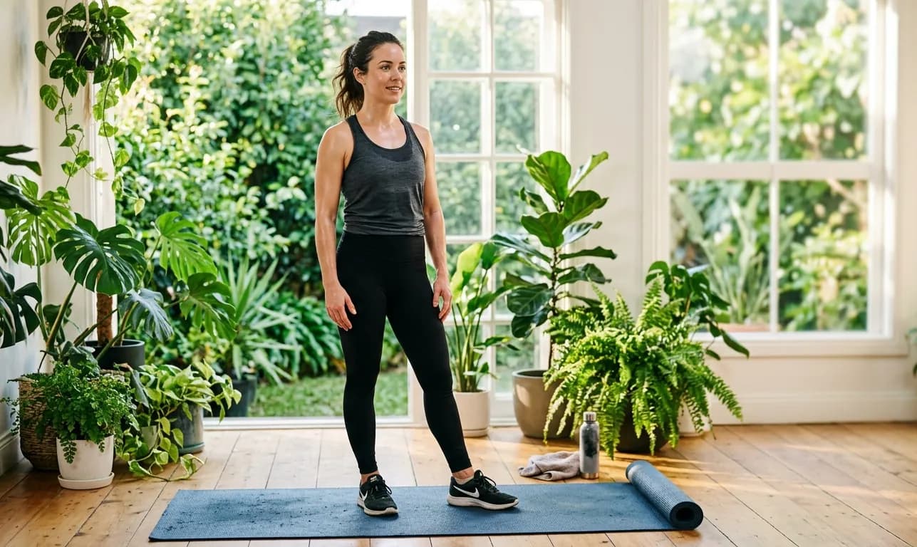 Participant completing the Slim to Win 28-day transformation challenge